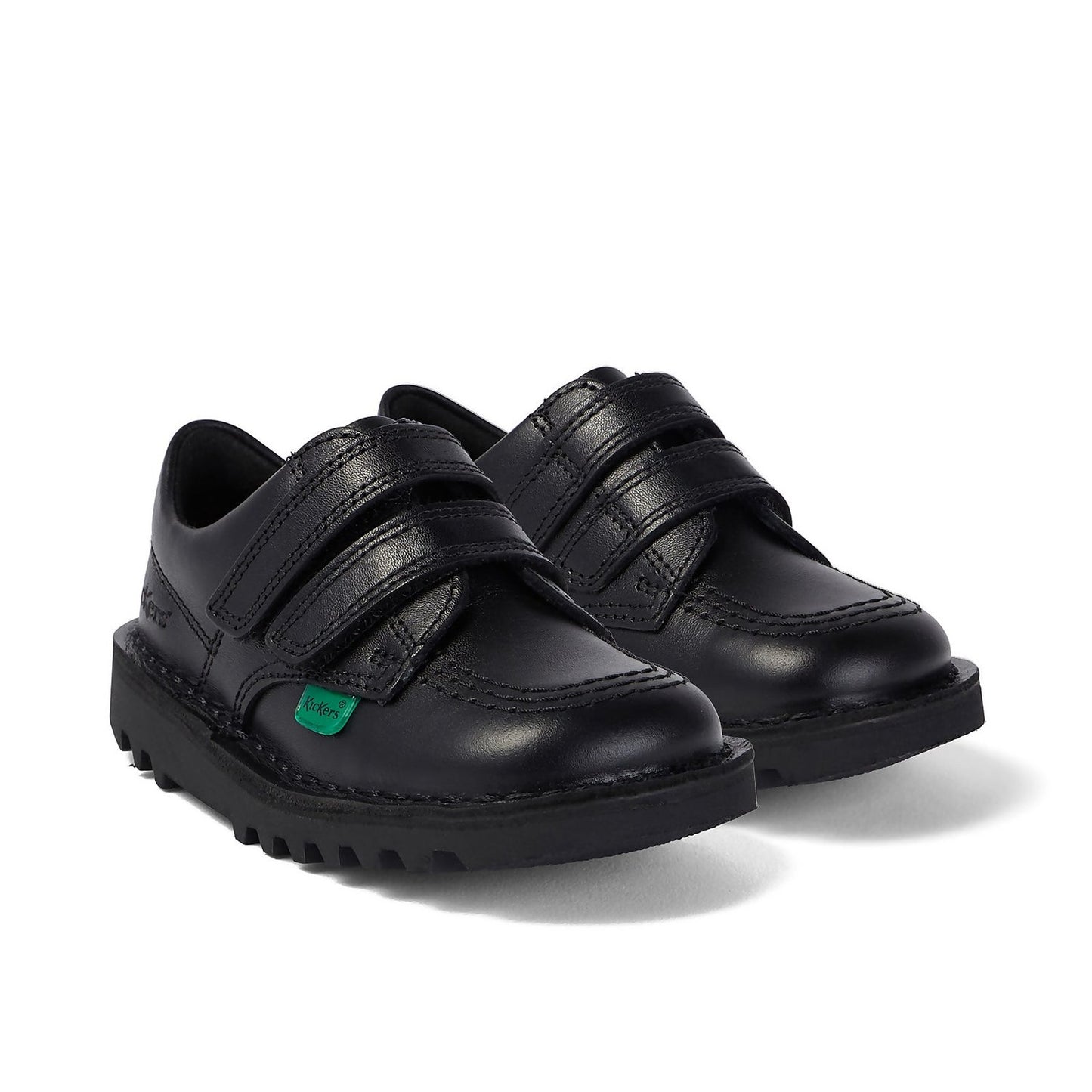 Infant Kick Lo Black Leather