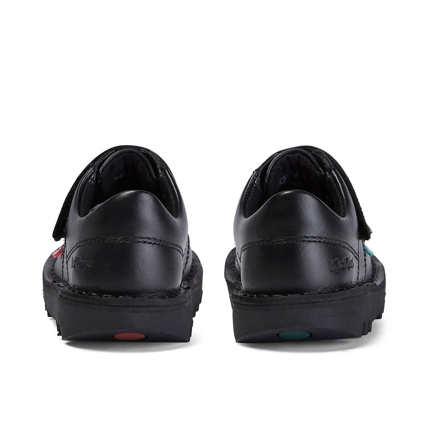 Infant Kick Lo Black Leather
