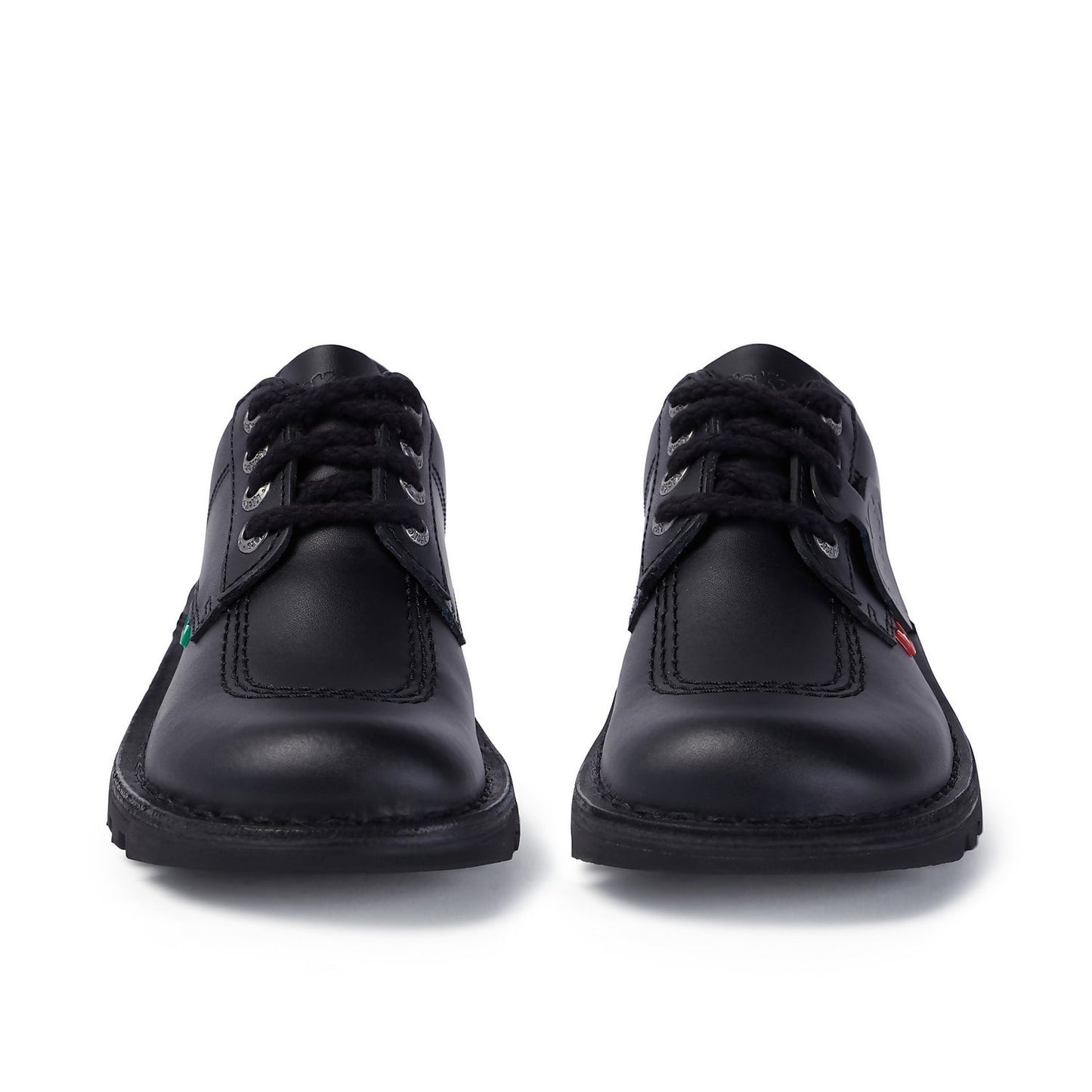 Womens Kick Lo Black Leather