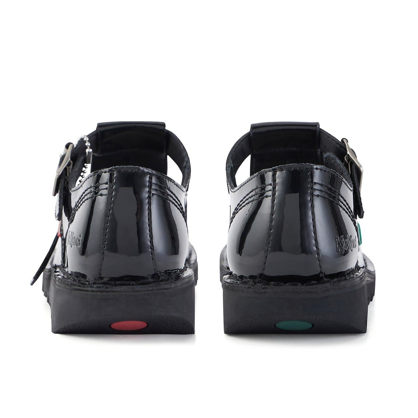 Women's T-Bar Black Patent Leather