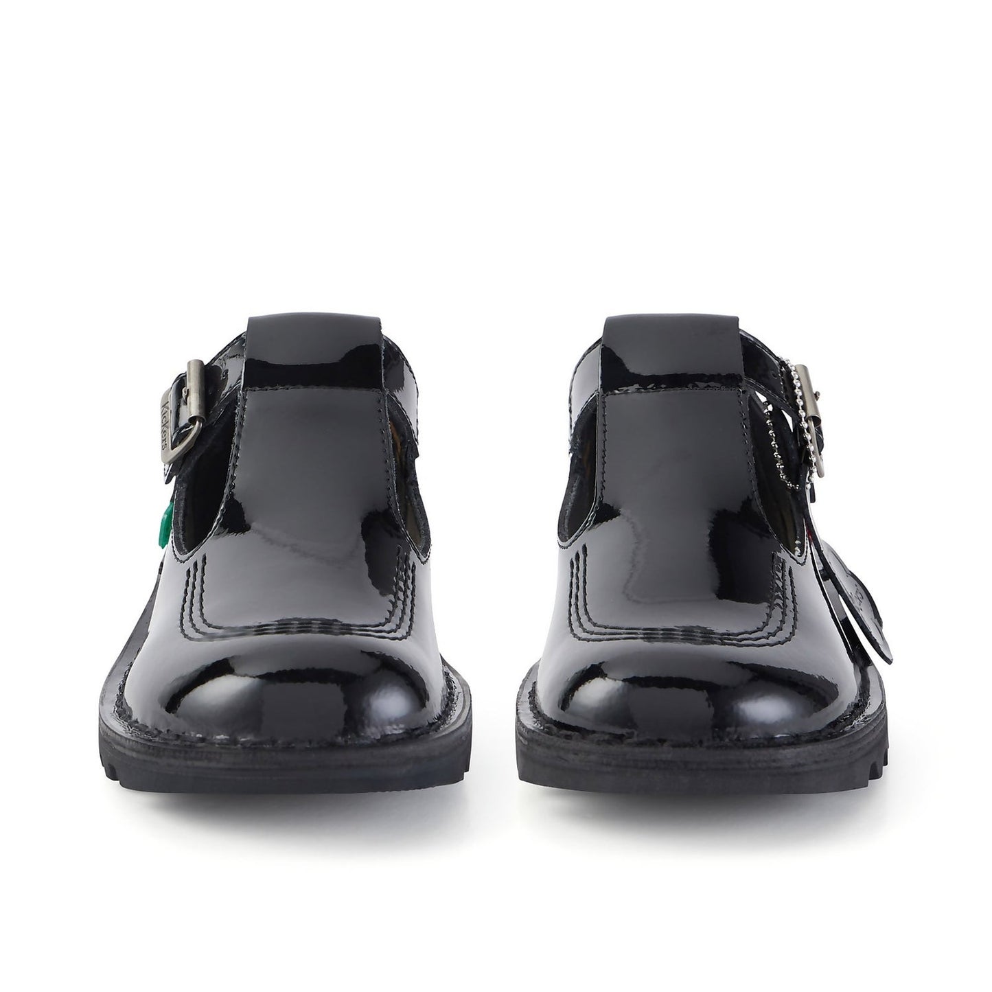 Women's T-Bar Black Patent Leather