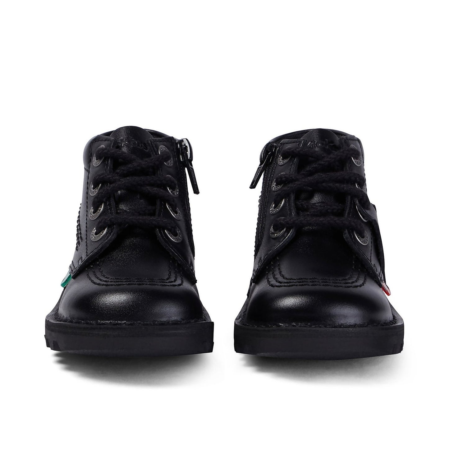Infant Kick Hi Black Leather