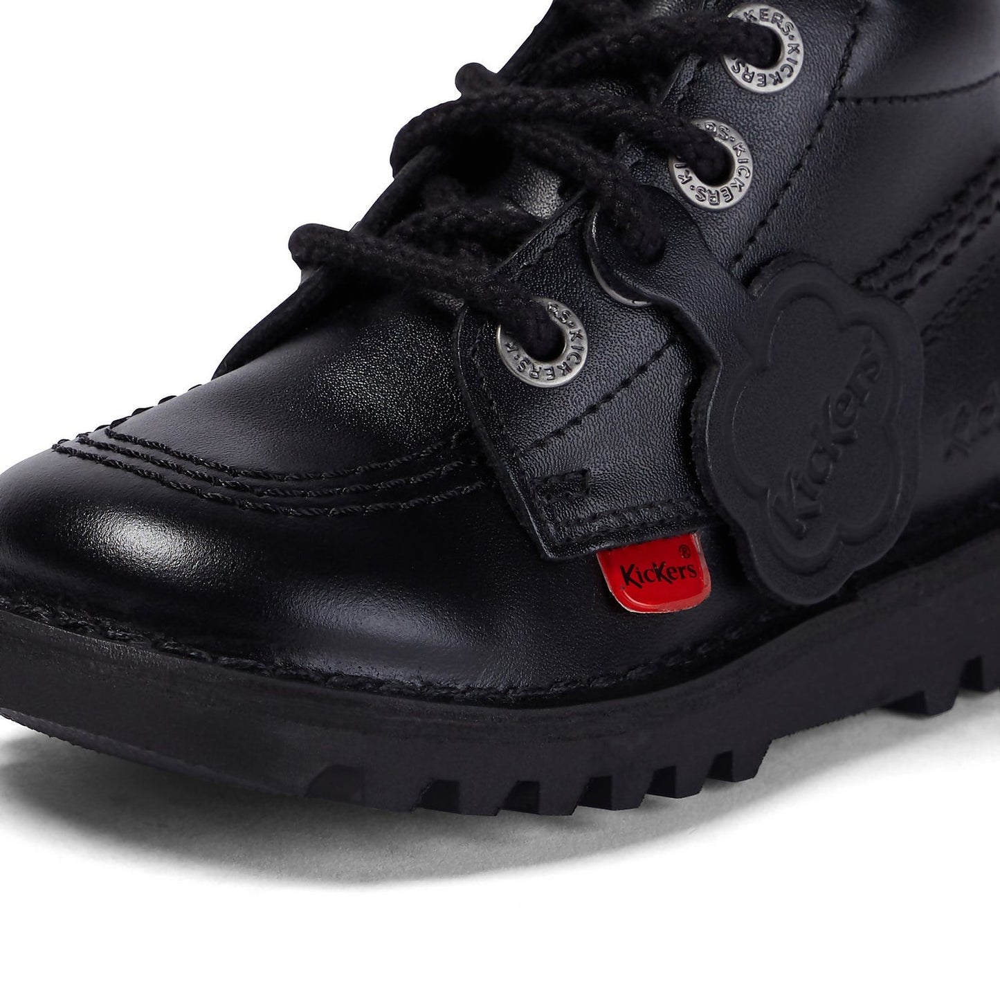 Infant Kick Hi Black Leather