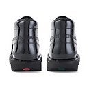 Womens Kick Hi Patent Black Leather
