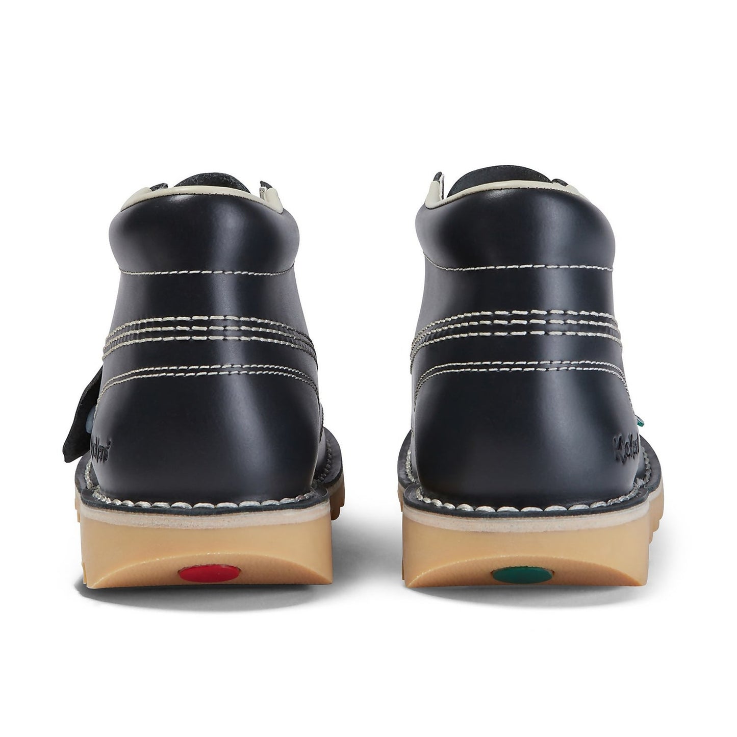Women's Kick Hi Leather Navy