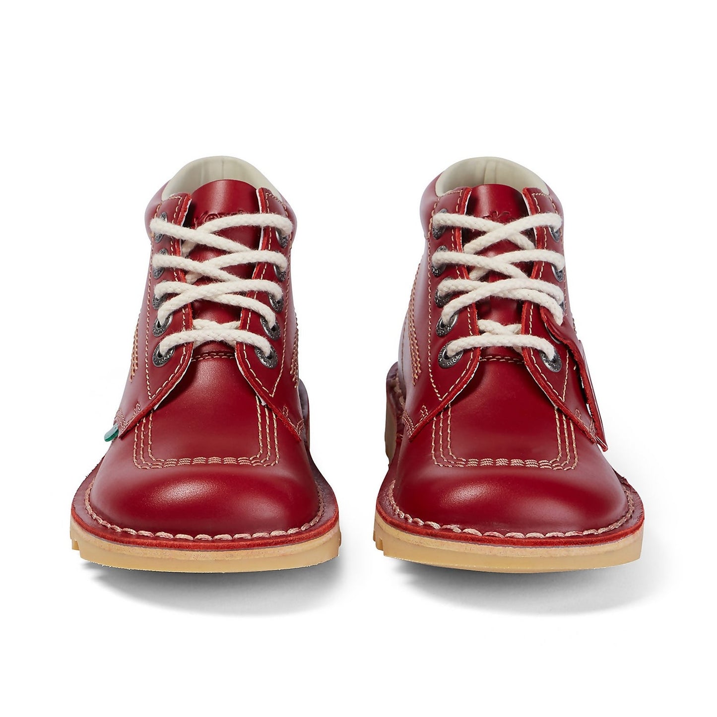 Women's Kick Hi Leather Red