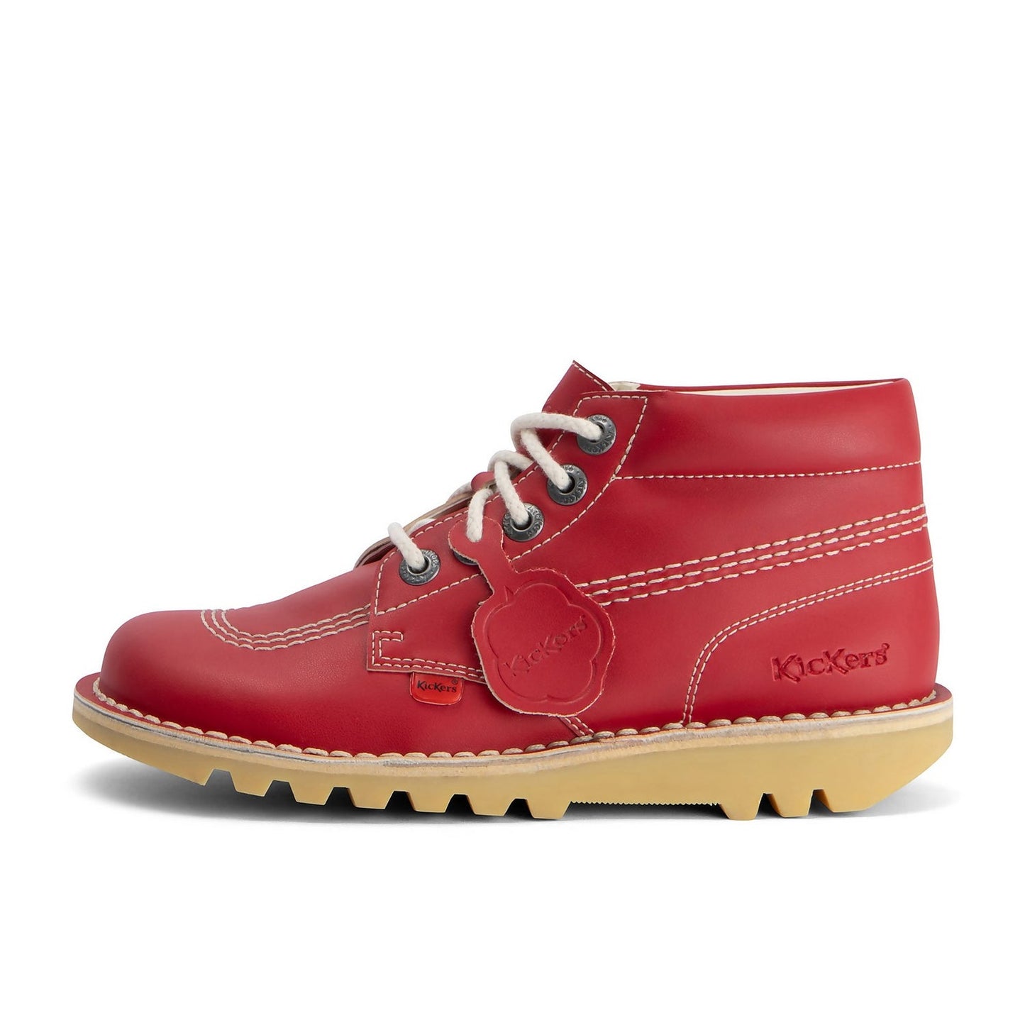 Women's Kick Hi Leather Alternative Red