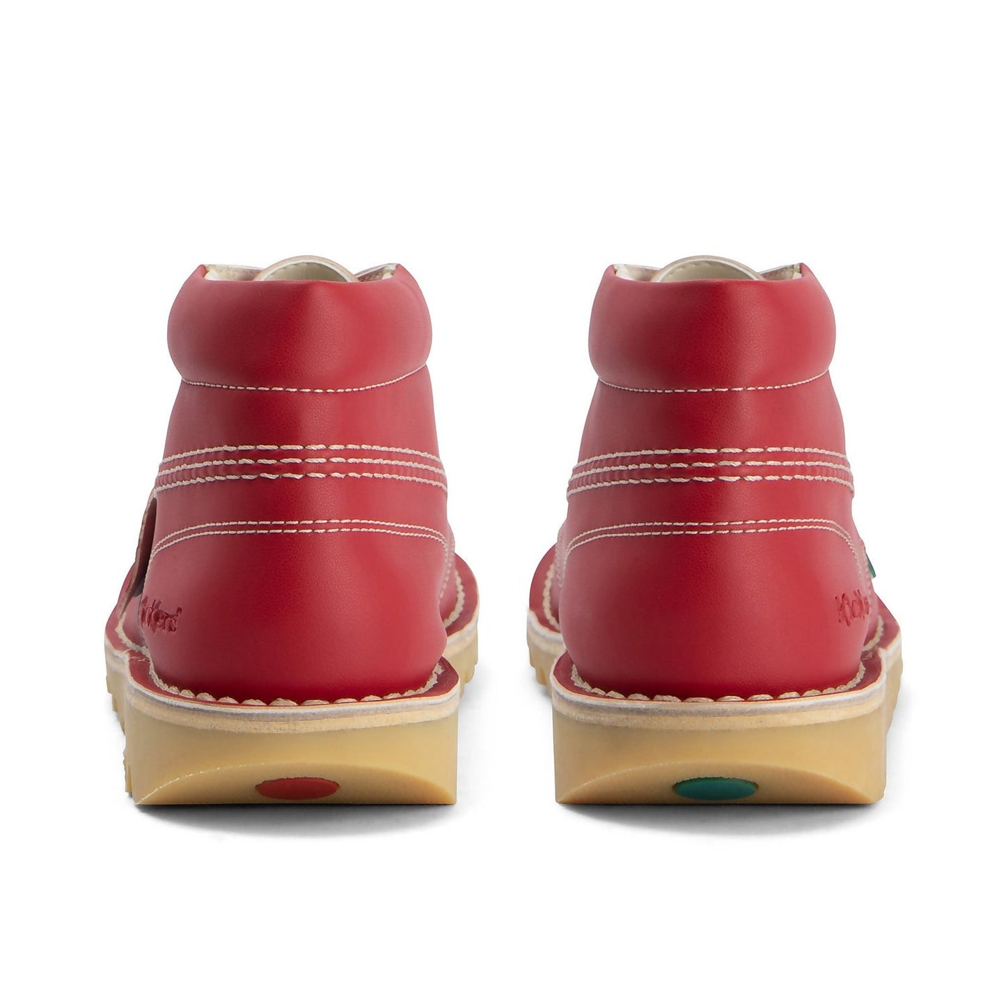 Women's Kick Hi Leather Alternative Red