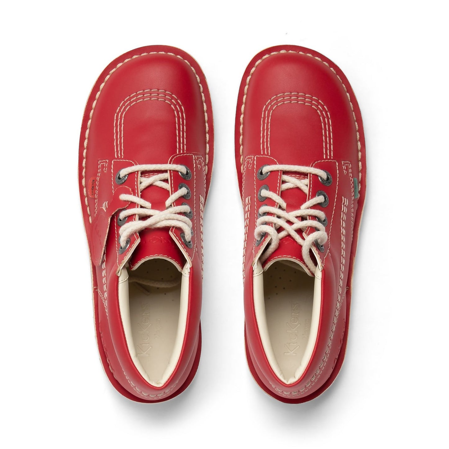 Women's Kick Hi Leather Alternative Red