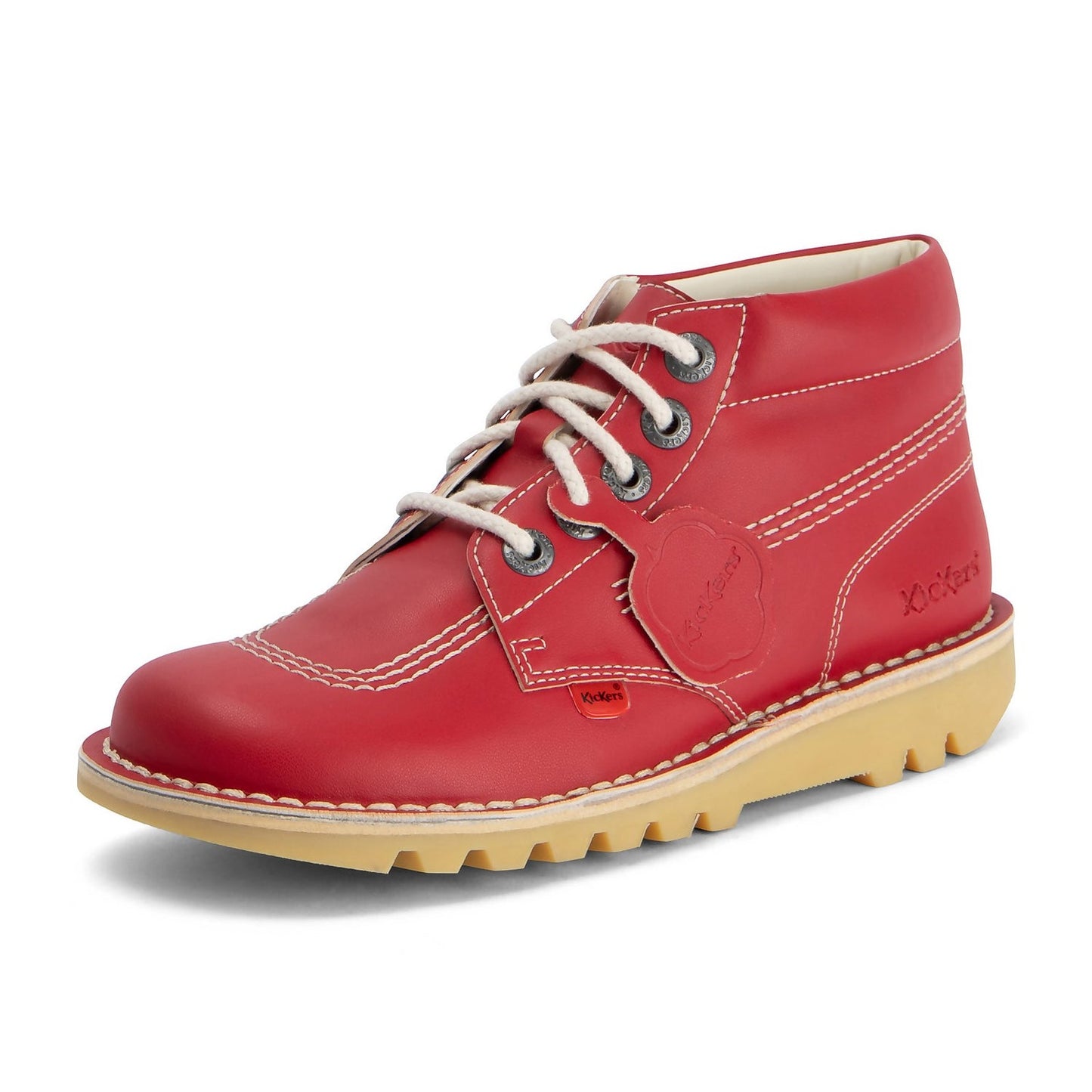 Women's Kick Hi Leather Alternative Red