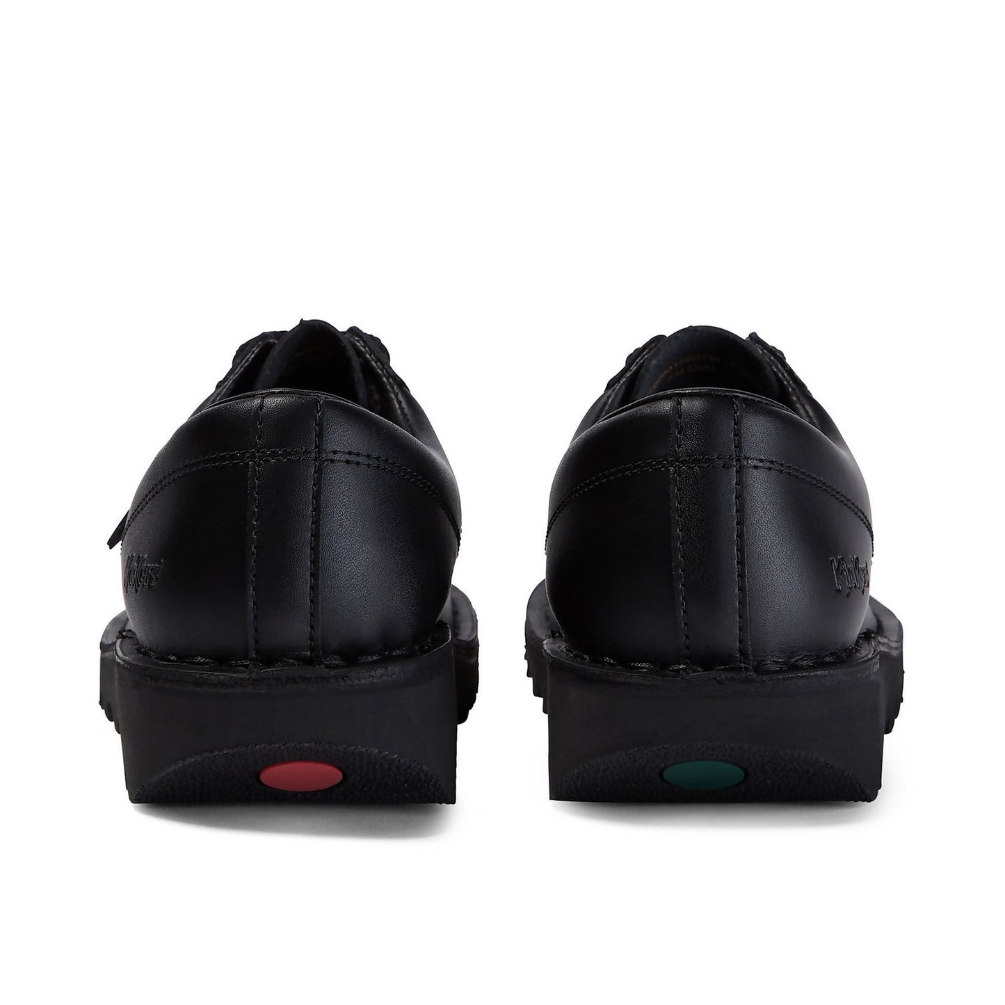 Mens Kick Lo Black Leather
