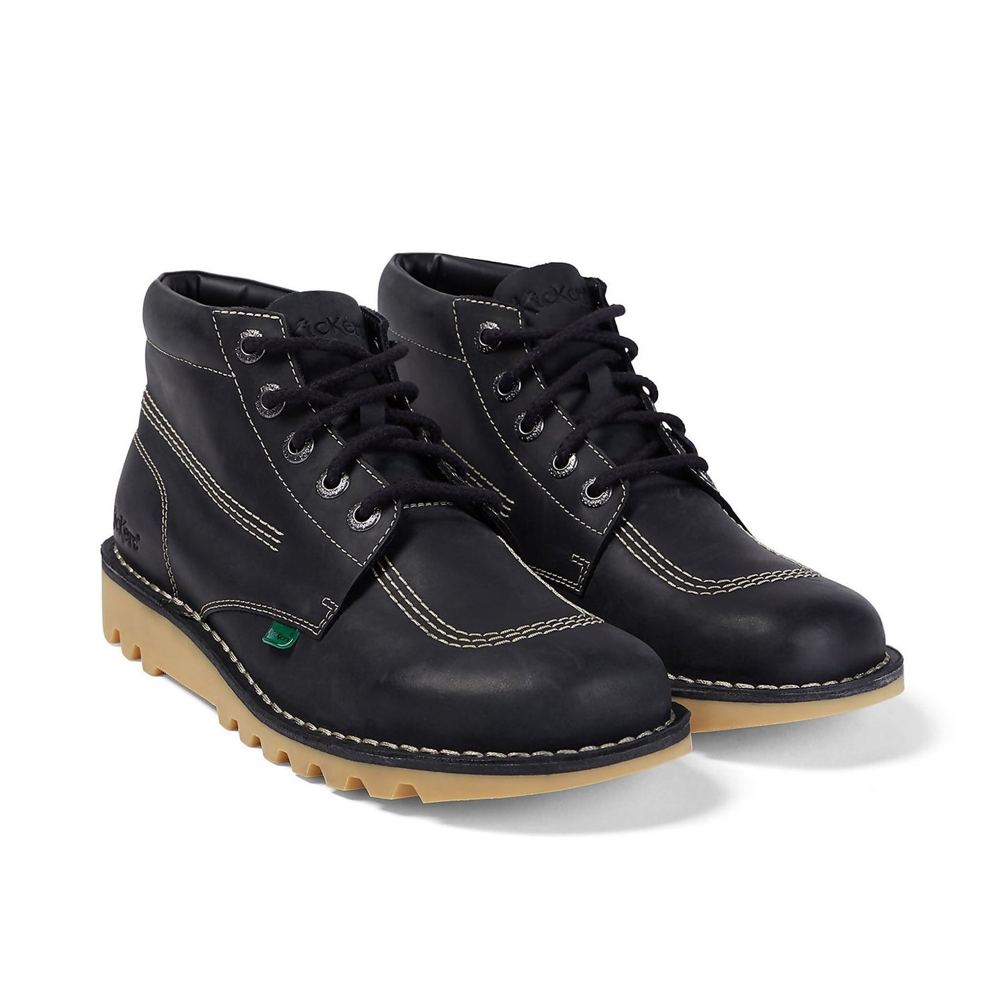 Adult Unisex Kick Hi Leather Black/White